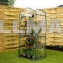 Мини балконная садовая теплица 4 полки Kalmia I фольгированная 70 x 50 x 158 см